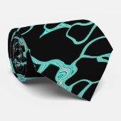 Cravate Expression bleue - II (Roulé)