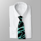 Cravate Expression bleue - III (Attaché)