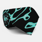 Cravate Expression bleue - IV (Roulé)