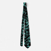 Cravate Expression bleue - IV (Dos)