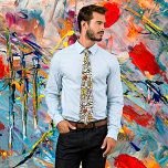 Cravate Expression élégante : Rich Port by Paul Klee<br><div class="desc">Elevate your style to new heights with our exquisite Rich Port Neck Tie, showcasing the renowned painting by Paul Klee. Featuring Klee's masterpiece "Rich Port, " this neck is a wearable work of art that allows you to make a statement wherever you go. The vibrant colors and intricate details of...</div>
