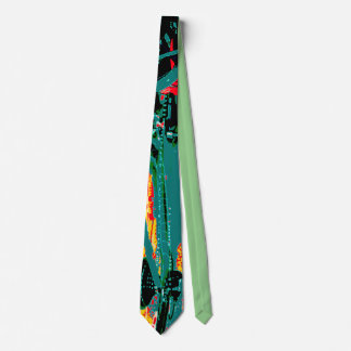 Cravate Expressionniste Bicycle Parts Necktie