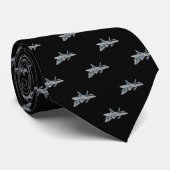Cravate f-22 Raptor Polka Dot Motif (Roulé)