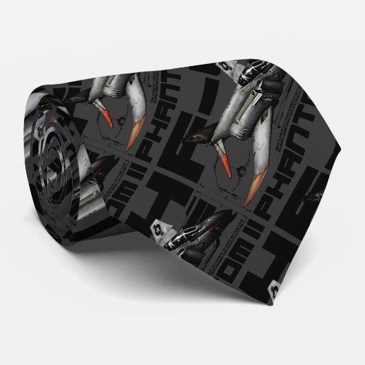 Cravate F-4 Fantôme II Cou (Roulé)