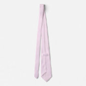 Cravate F & L En vichy rose (Dos)