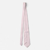 Cravate F & L Pastel En vichy rose (Dos)