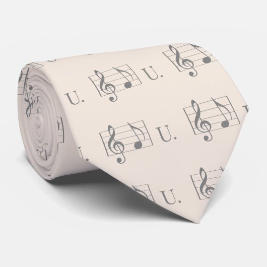 Cravate F (note) U (Roulé)