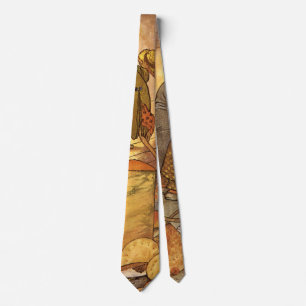 Cravate Fable d'Esope vintage, Souris de campagne, Souris 