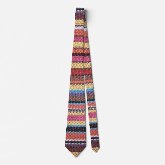 Cravate Fabric Stripes Pattern colored I + your ideas (Devant)
