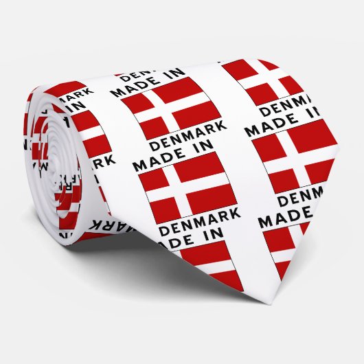 Cravate Fabriqué au Danemark (Roulé)