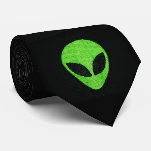 cravate face2 Alien (Roulé)