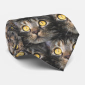 Cravate Face de chat 01 (Roulé)