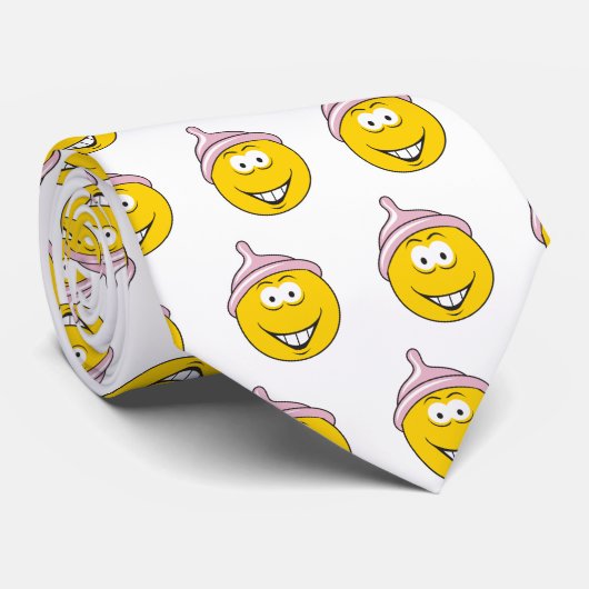 Cravate Face du préservatif (Roulé)