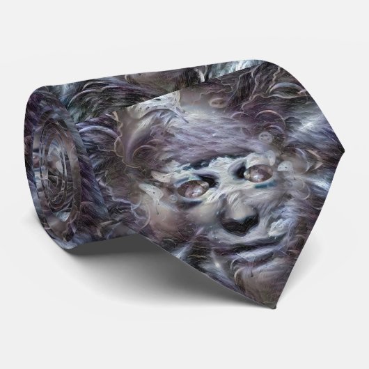 Cravate Face fantôme (Roulé)