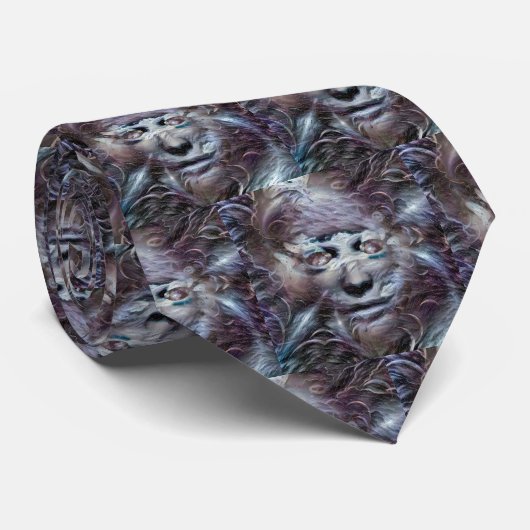 Cravate Face fantôme (Roulé)