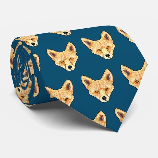 Cravate Face Fox (Roulé)