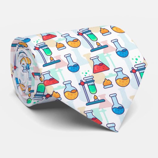 Cravate Faculté de Sciences de Chimie (Roulé)