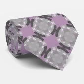 Cravate Faded Circle Grid par Kenneth Yoncich (Roulé)