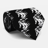 Cravate Faire du surf des neiges le sport extrême (Roulé)