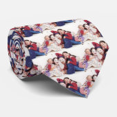 Cravate Faire le clown autour (Roulé)