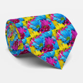 Cravate Faisceaux colorés (Roulé)