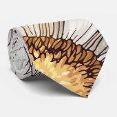 Cravate Faisceaux et écriture vintages (Roulé)