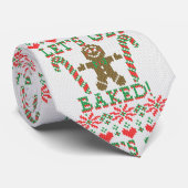 Cravate Faisons-nous cuire le pain d'épices, dit le biscui (Roulé)