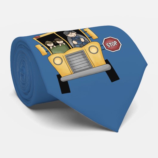 Cravate faite sur commande de chauffeur du bus du (Roulé)