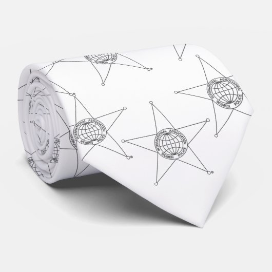 Cravate faite sur commande de logo (Roulé)