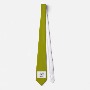 Cravate faite sur commande d'image simple