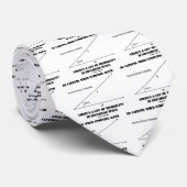 Cravate Faites attention en étudiant l'inégalité de maths (Roulé)