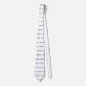 Cravate Faites-moi confiance je suis un endocrinologue (Devant)