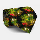 Cravate Fameux Claude Monet Giverny Pond Lilies (Roulé)