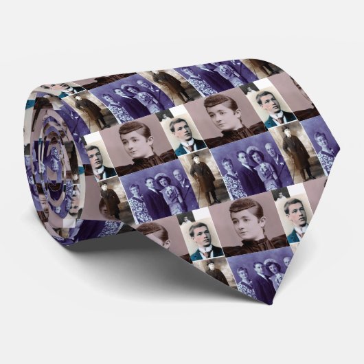 Cravate Famiily Photomerge, Famiily Photomerge, Famiily… (Roulé)