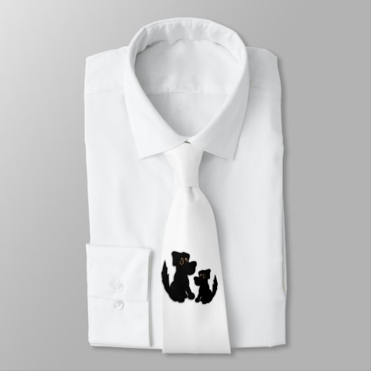 Cravate Famille Black Dog (Attaché)