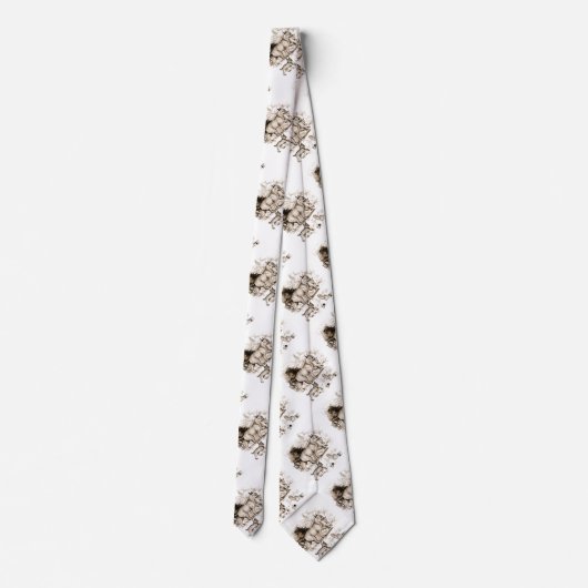 Cravate Famille Bobcat (Dos)