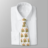 Cravate Famille de canards Buff Orpington (Attaché)