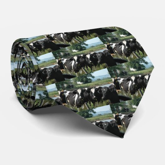 Cravate Famille laiteuse de vaches… (Roulé)