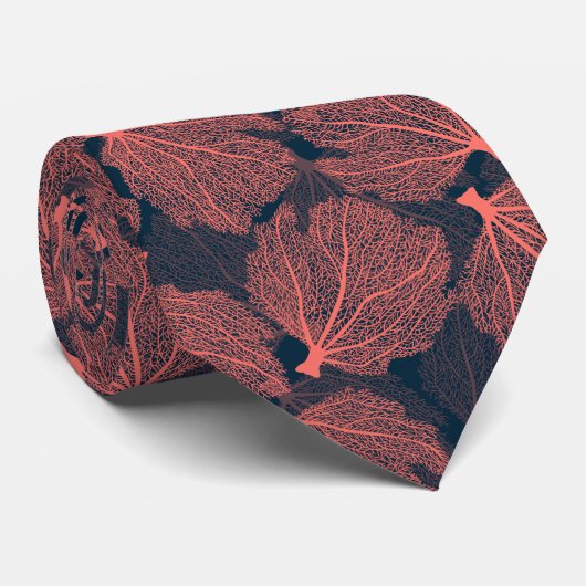 Cravate Fan côlon vivant (Roulé)