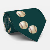 Cravate Fan de base-ball (Roulé)
