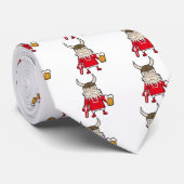 Cravate Fan de Viking du danois (Roulé)