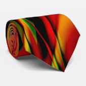 Cravate Fantasia Avec Rouge (Roulé)