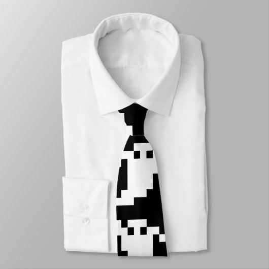 Cravate Fantôme à 8 bits pour pixels (Attaché)