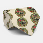 Cravate Fantôme de Noël Illustration actuelle Scrooge (Roulé)