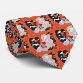 Cravate Fantôme démasqué (Roulé)