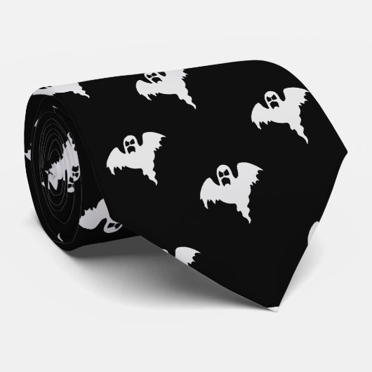 Cravate Fantôme éffrayant (Roulé)