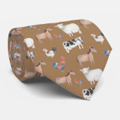 Cravate Farm Animals (Roulé)