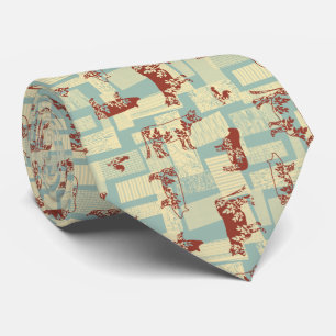 Cravate Farmhouse Animaux Motif moderne - Classic Country