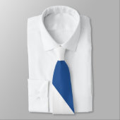 Cravate Faucon bleu et blanc d'air Diagonal-Rayé (Attaché)