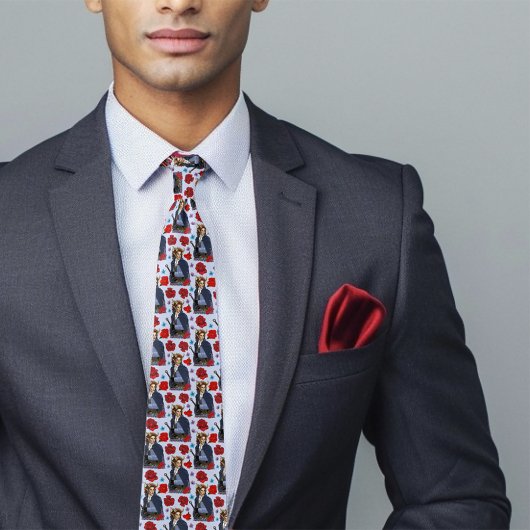 Cravate Faun Horned Fae Fantasy 